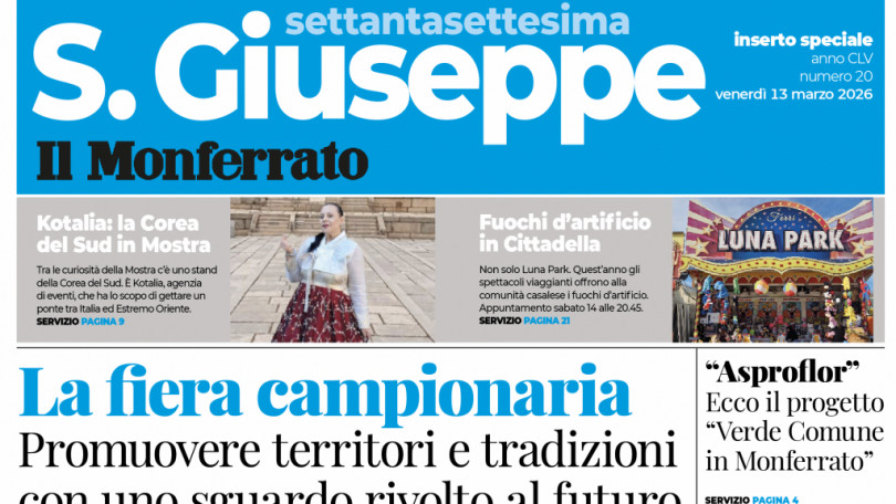 Due inserti speciali dedicati alla fiera di San Giuseppe